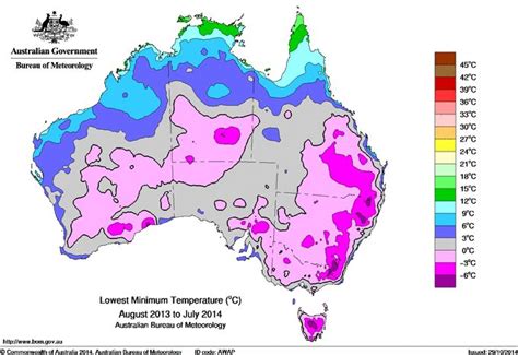 lowest temperature in australia|List of extreme temperatures in Australia .